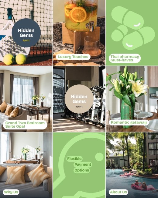 Ведение профиля в Instagram апартаментов rentwiz.th